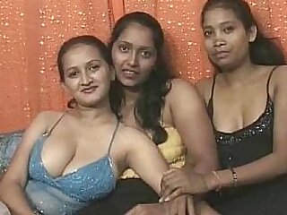 Team a few indian lesbians having lark